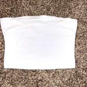 White tube top (XS)